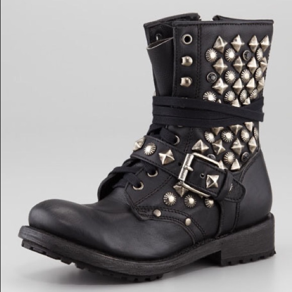 Ash Ryanna studded moto boot - Picture 1 of 3